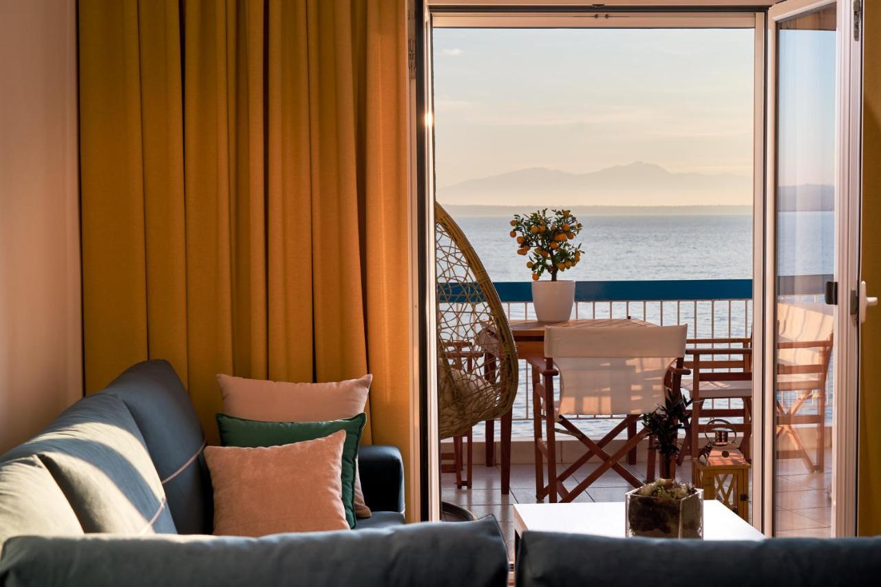 Seafront Luxury President Suite Aegean Sunset Salonicco Esterno foto