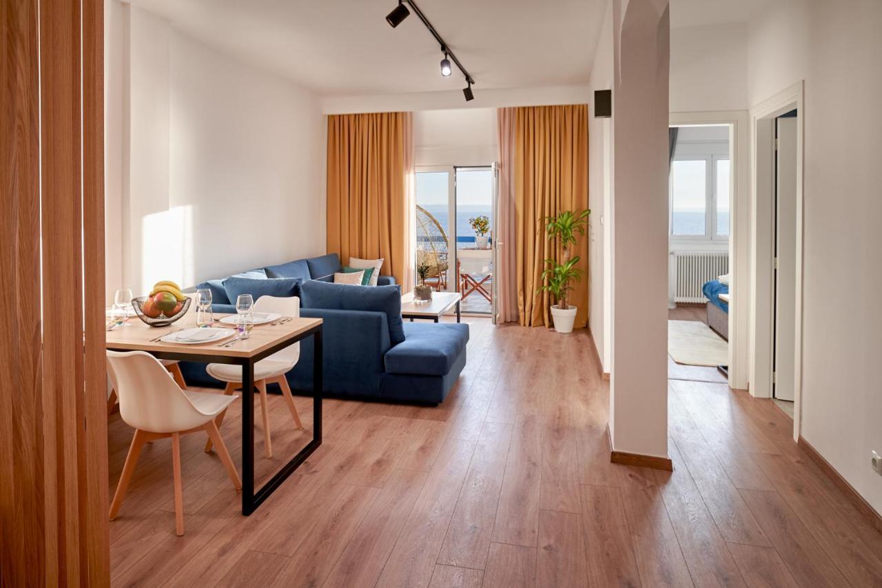 Seafront Luxury President Suite Aegean Sunset Salonicco Esterno foto